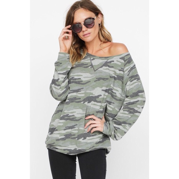 LAST ONE! Camouflage Sweatshirt - Picture 6 of 7
